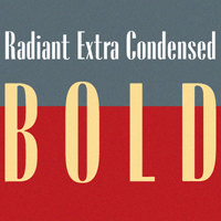 Radiant CT Extra Condensed