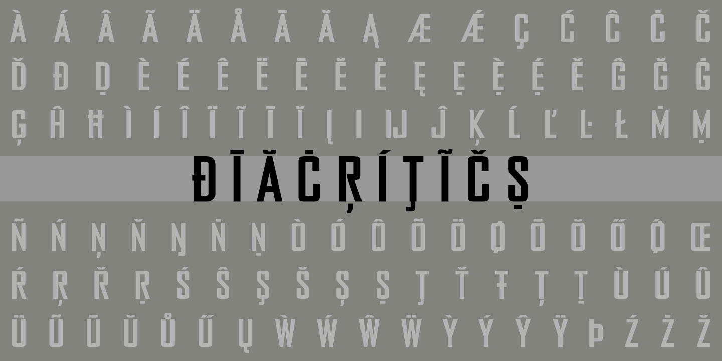 Diacritics