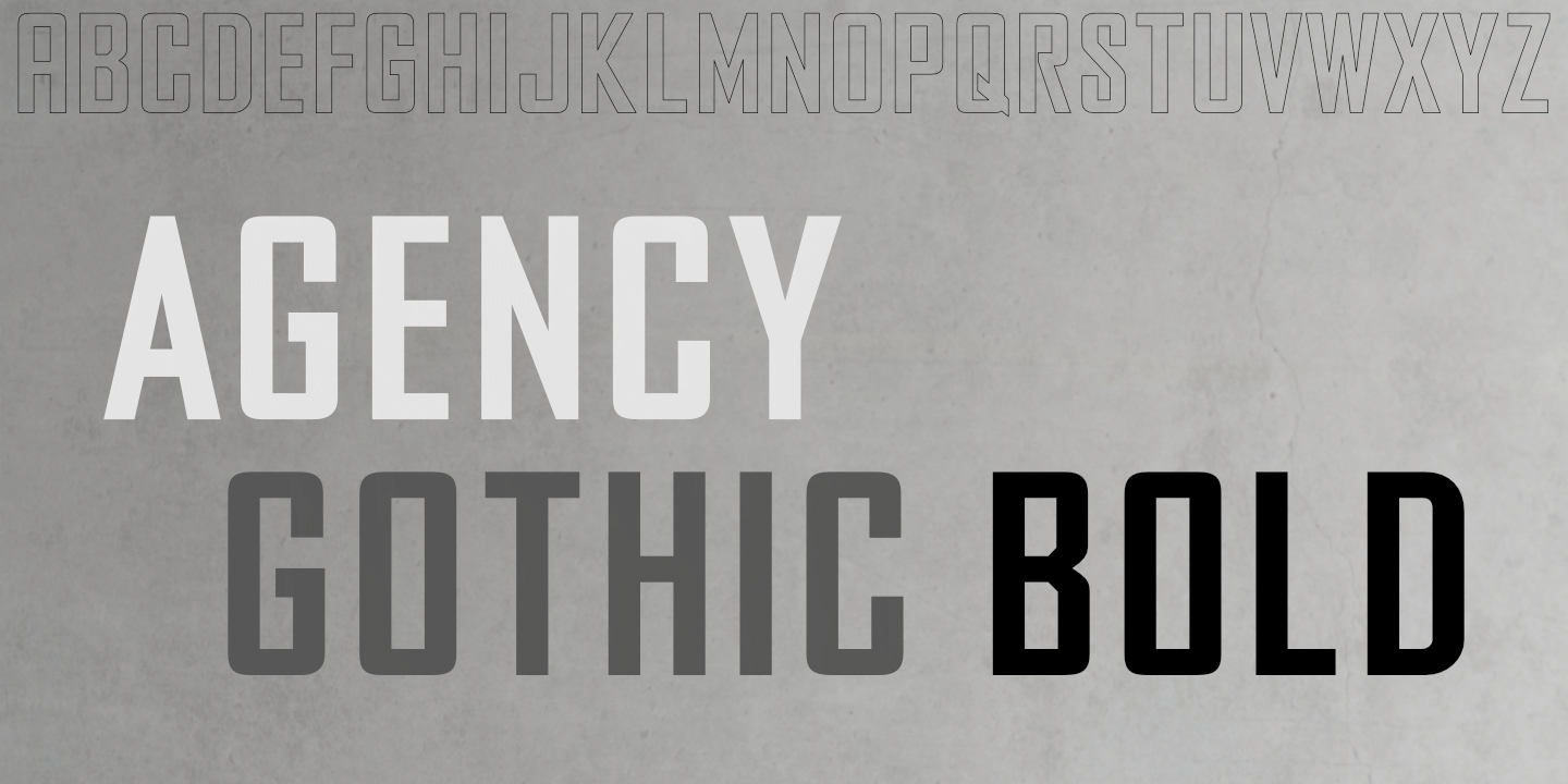 Fontname poster