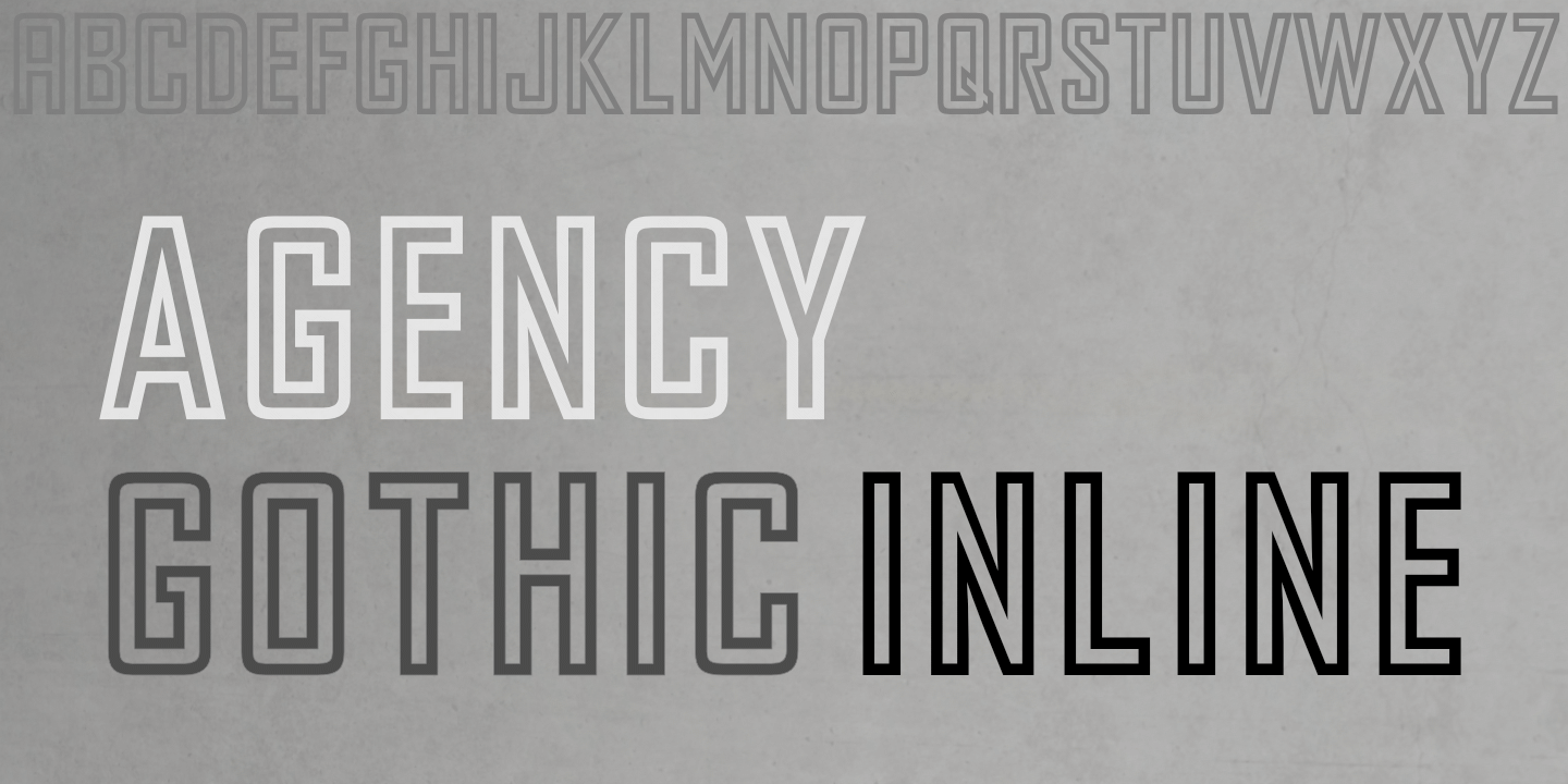 Fontname poster
