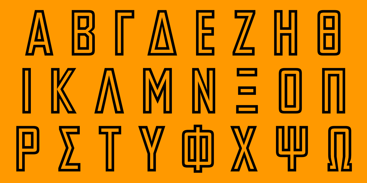Greek Alphabet