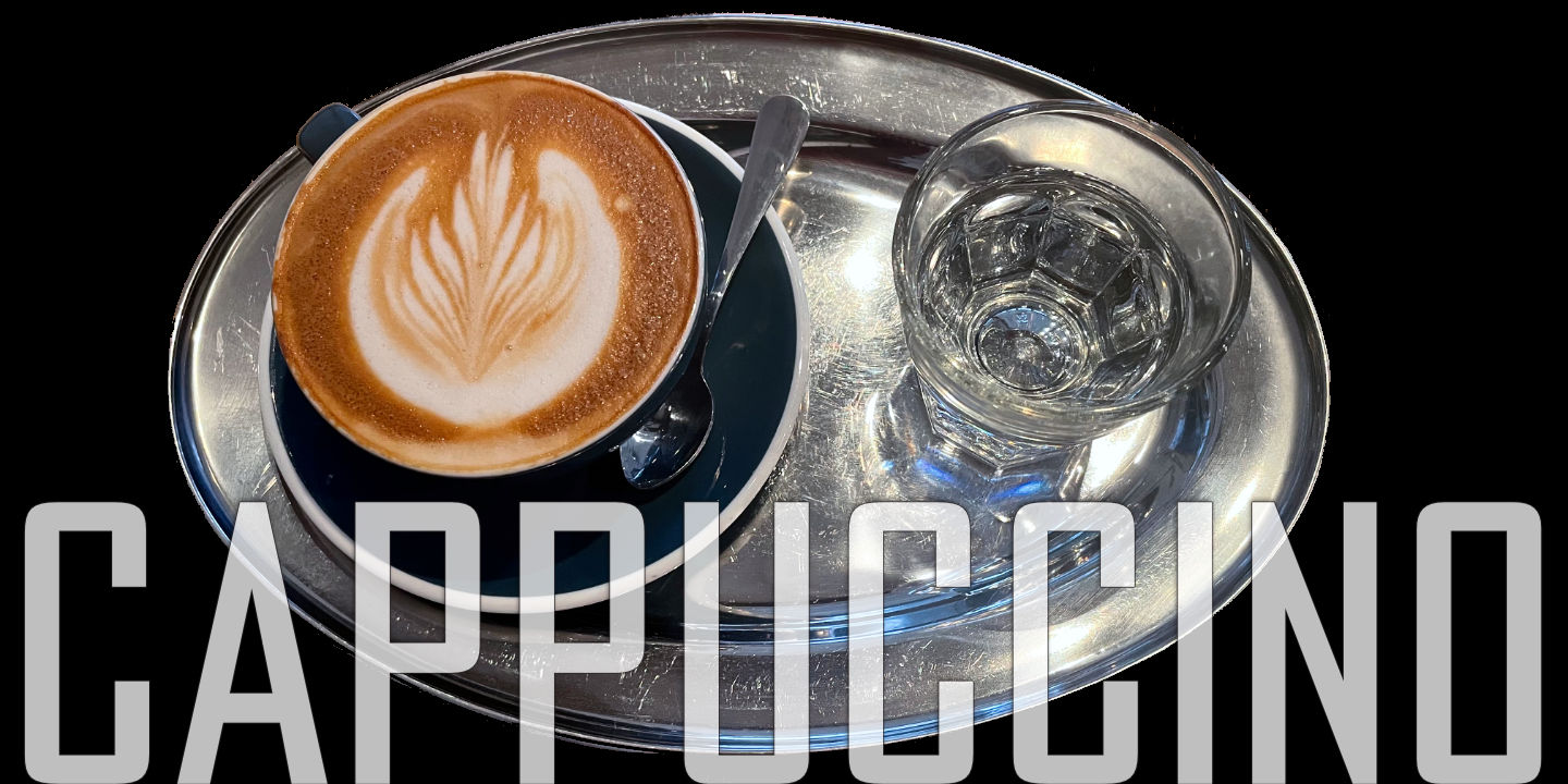 Click image to enlarge and for more information. Cappuccino