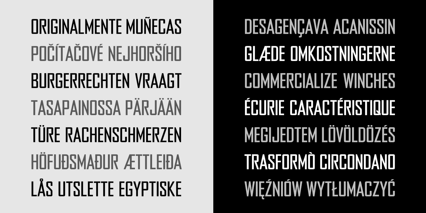 Stacked Text