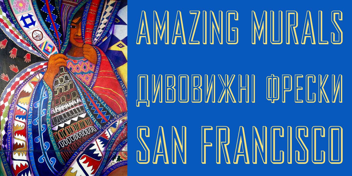 Click image to enlarge and for more information. Font poster