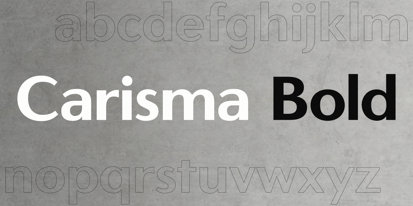 Carisma Bold fontname