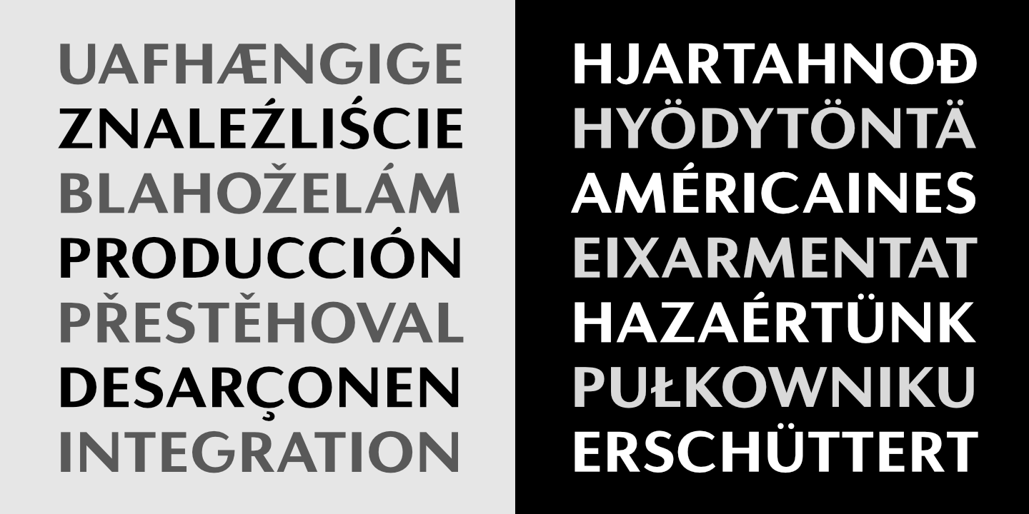 Stacked Text
