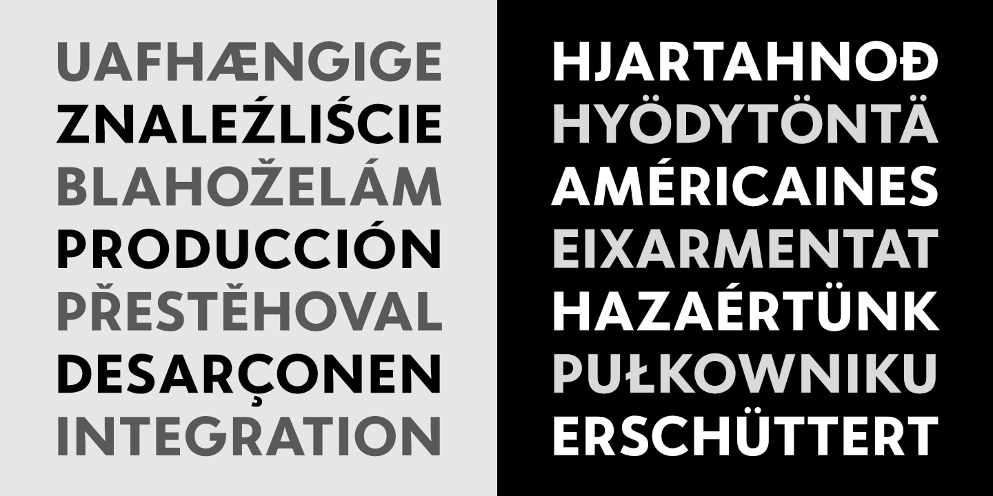 Stacked Text