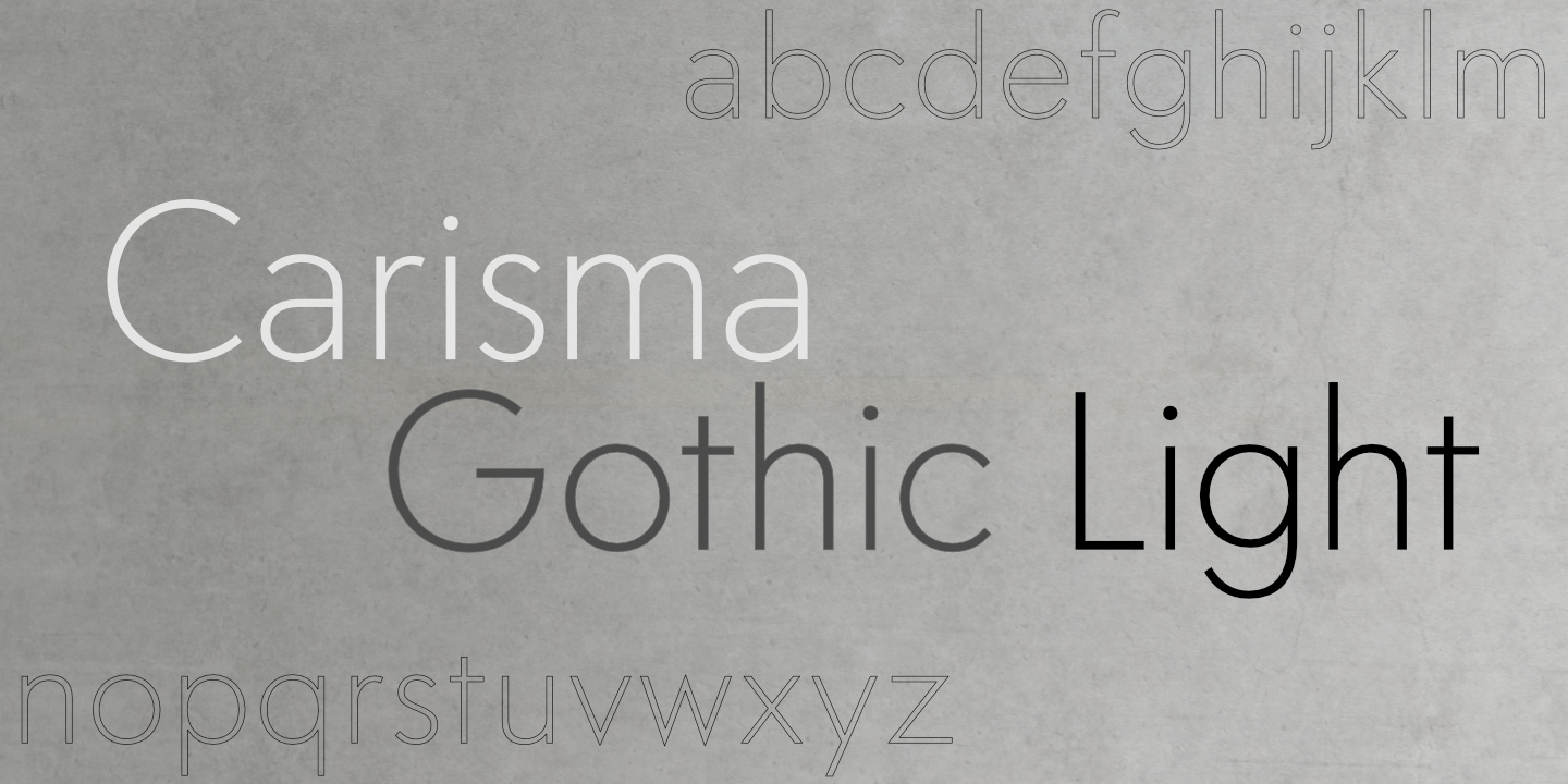 Fontname poster