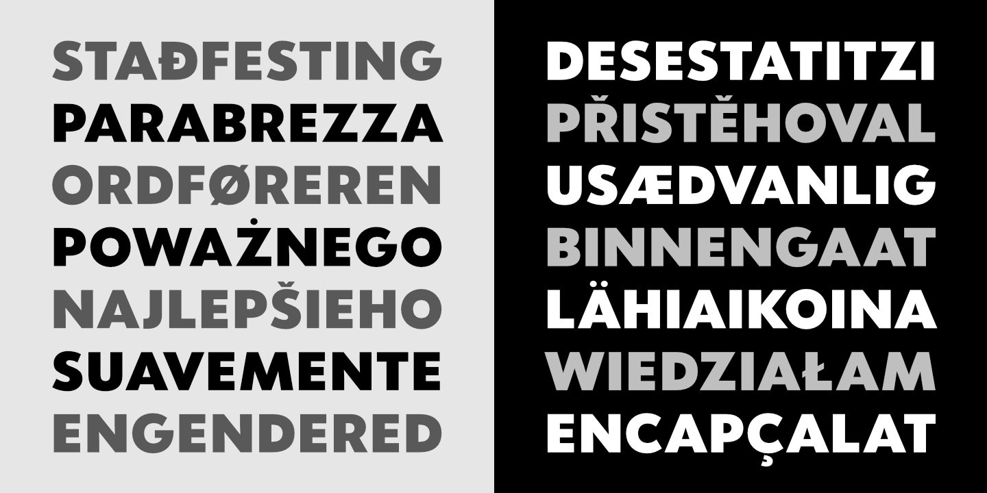 Stacked Text