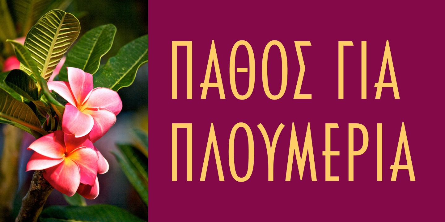 Click image to enlarge and for more information. Font poster