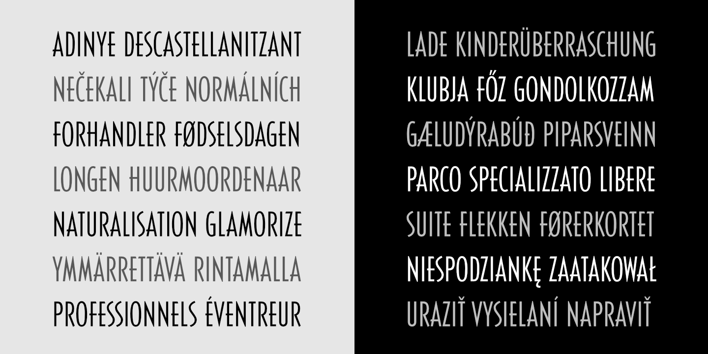 Stacked Text