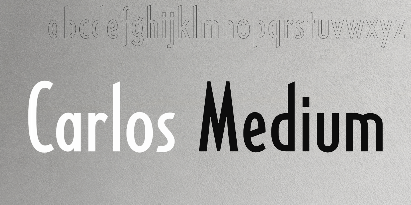 Fontname poster