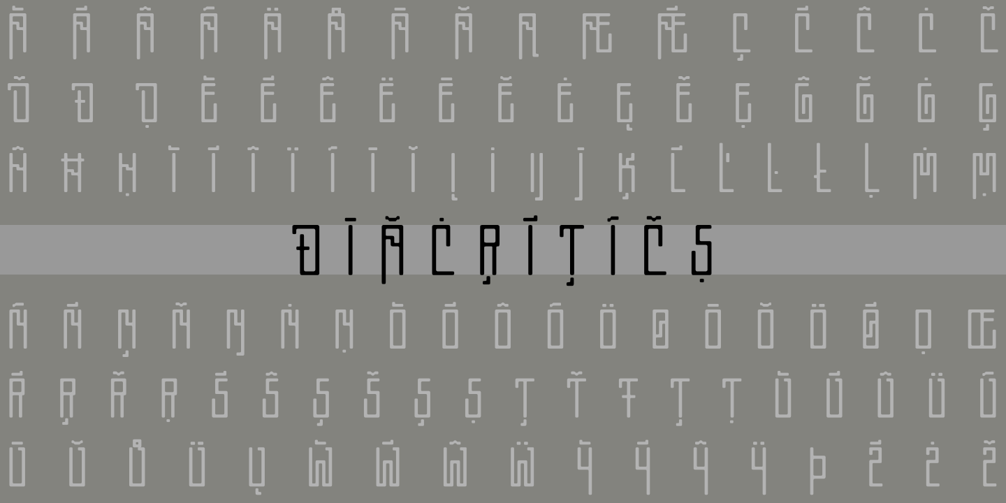 Diacritics
