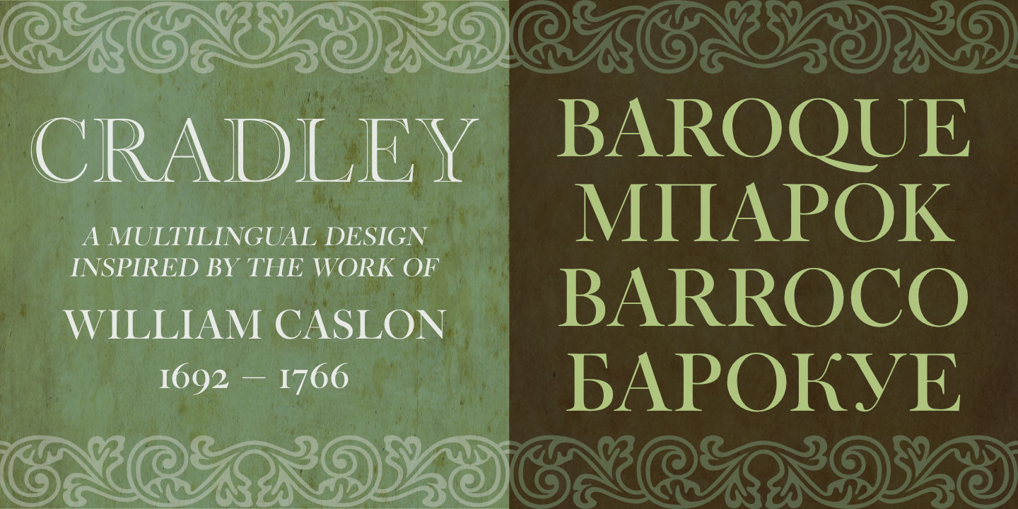 Font poster