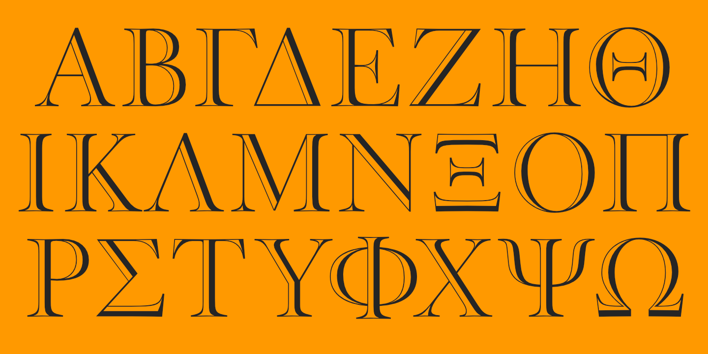 Greek Alphabet