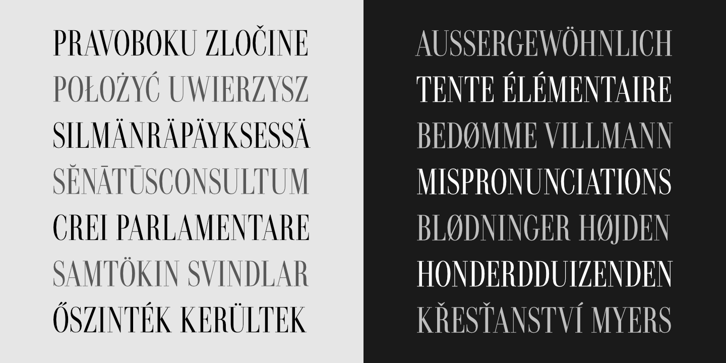 Stacked text