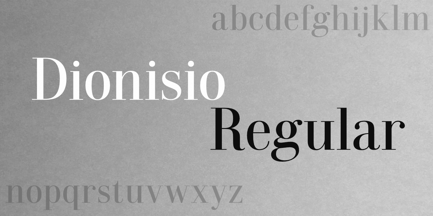 Fontname poster