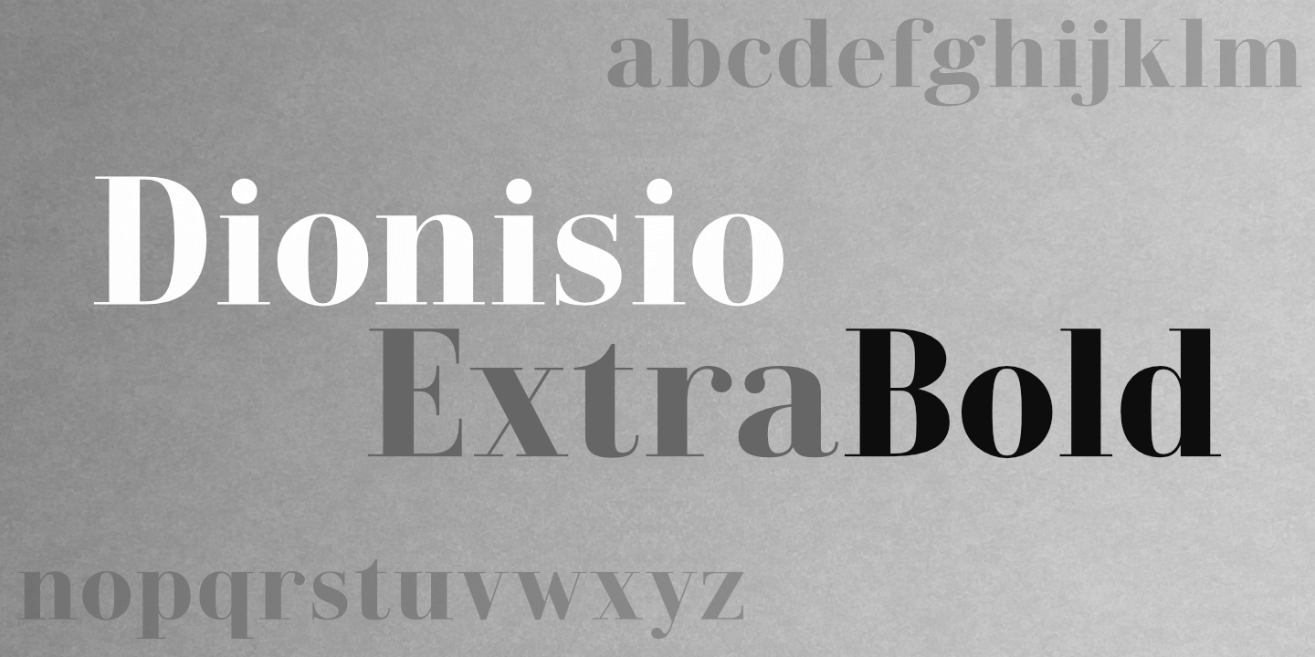 Font poster