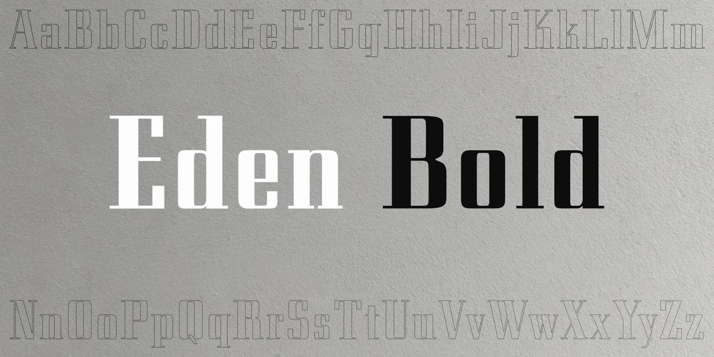 Fontname poster
