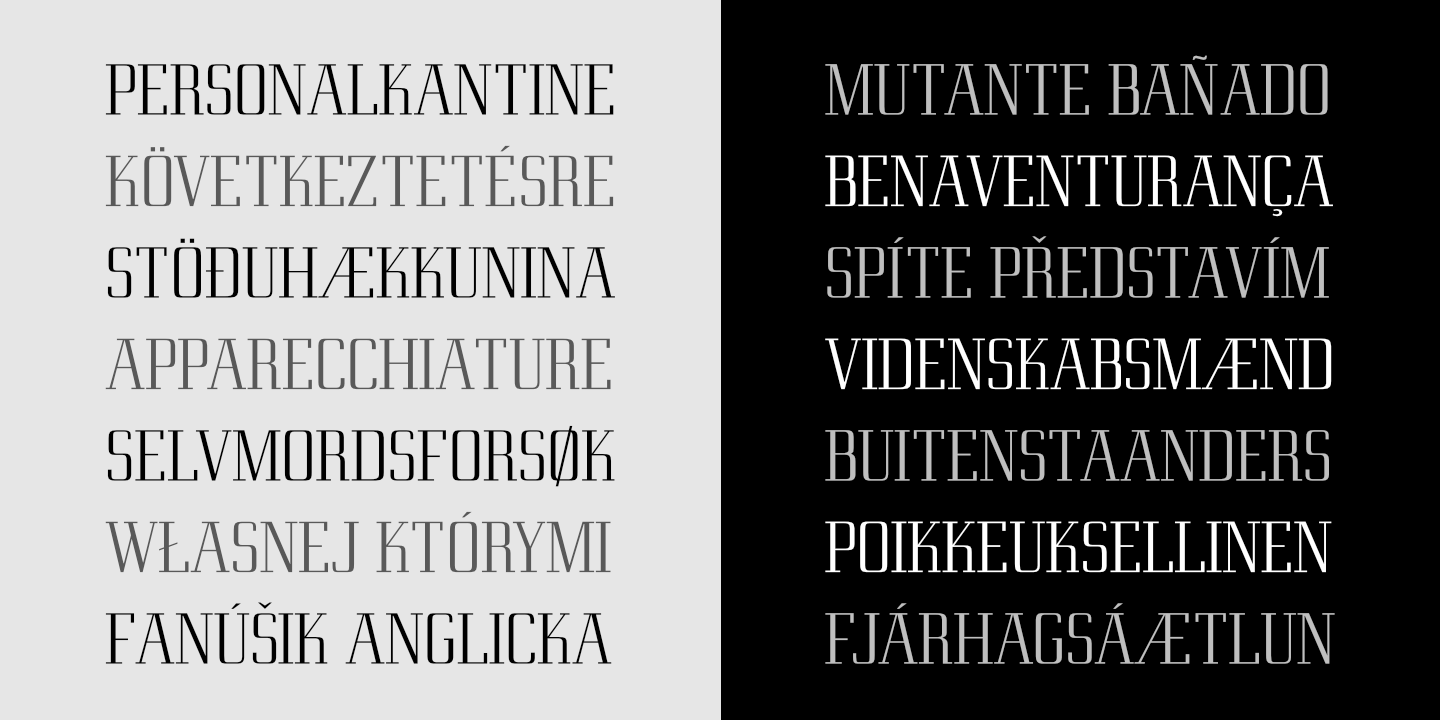 Stacked Text
