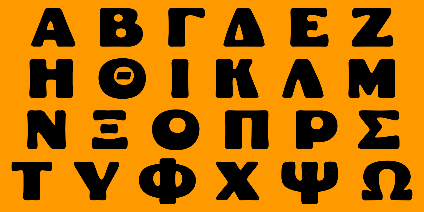 Greek Alphabet