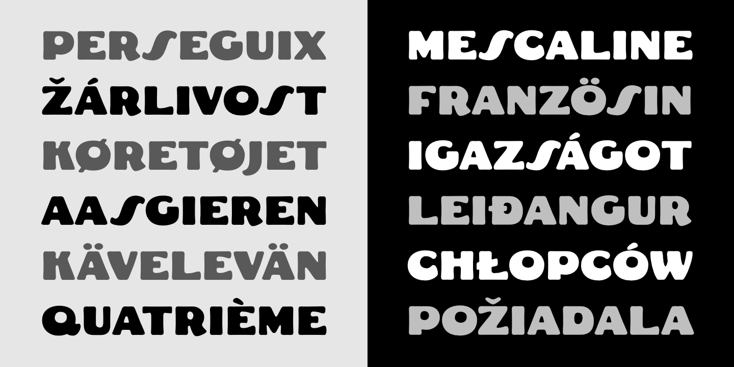 Stacked Text