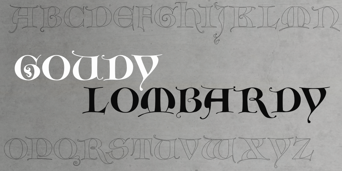 Font poster