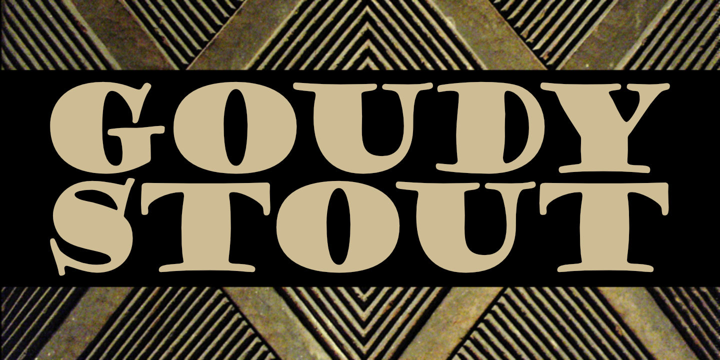 Click image to enlarge and for more information. Font poster