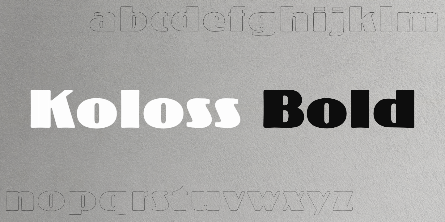 Fontname poster