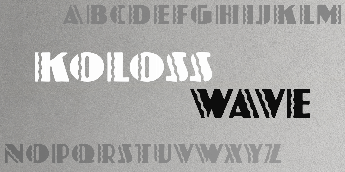 Fontname poster