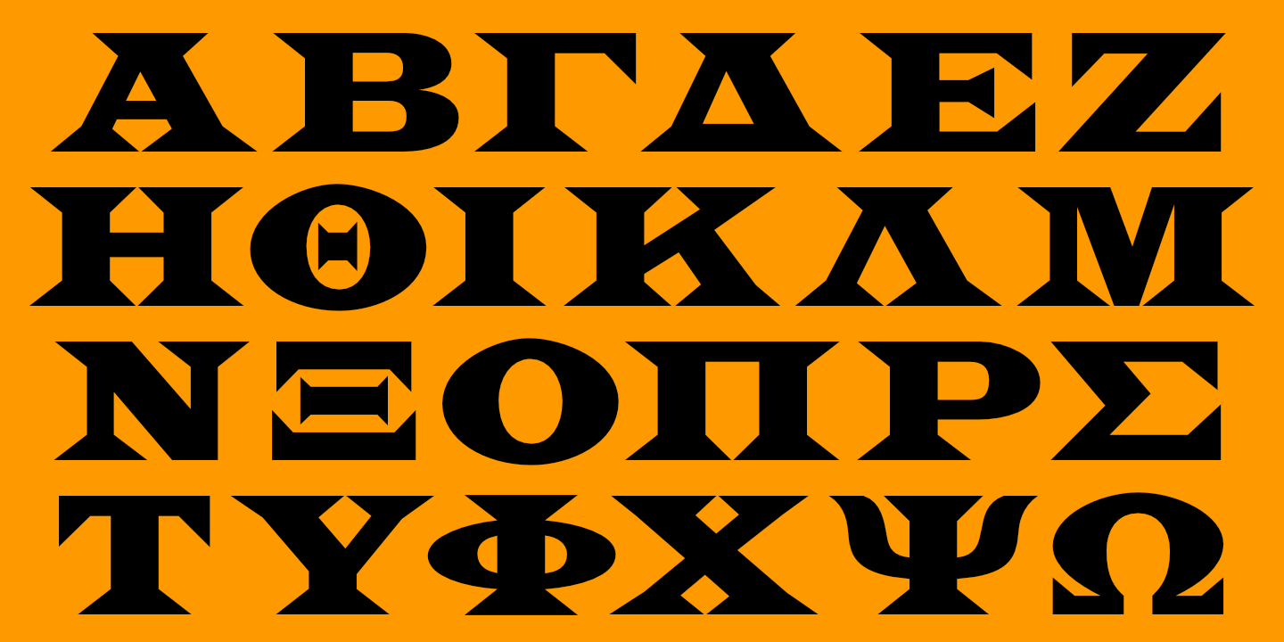 Greek Alphabet