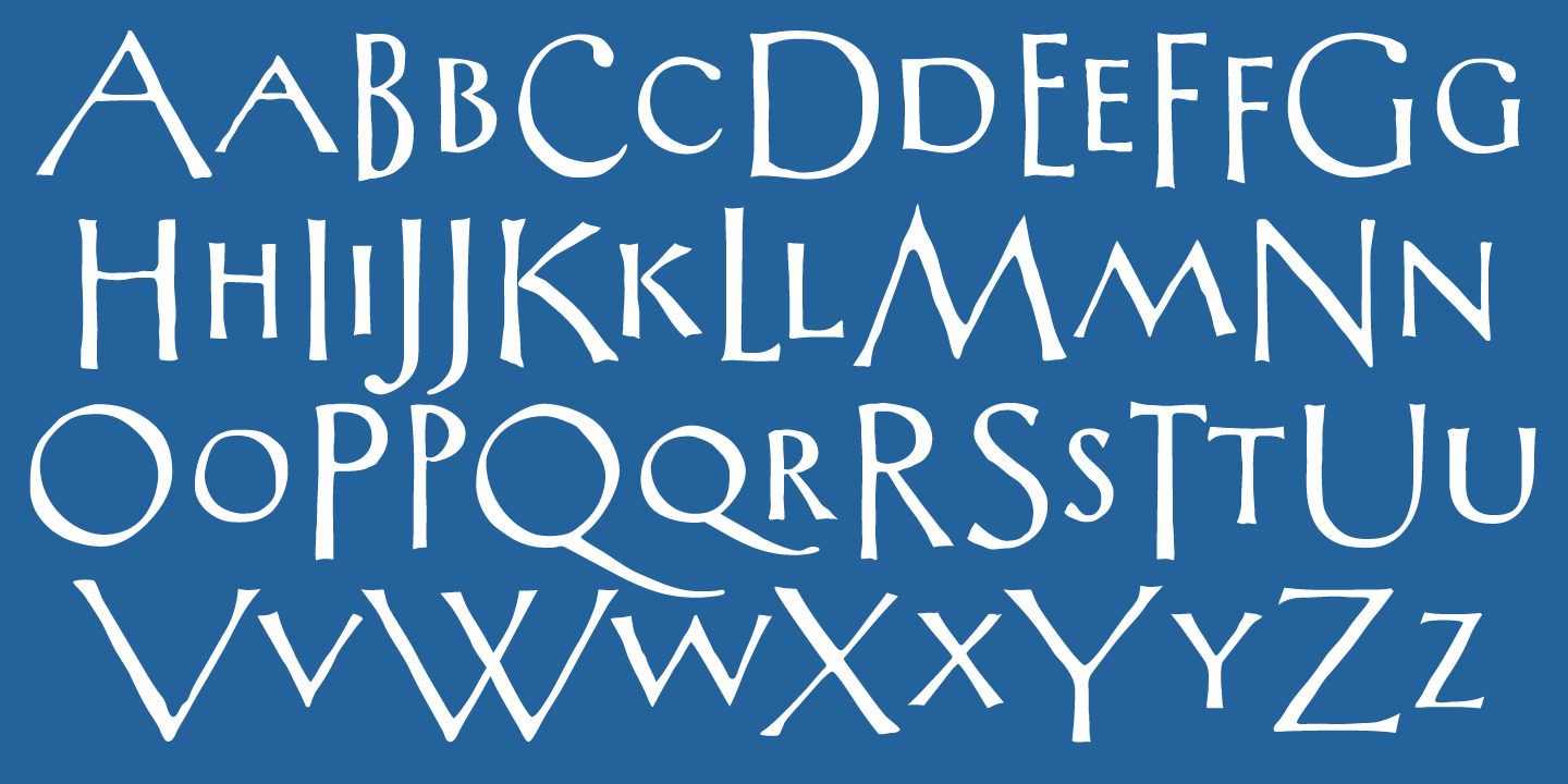 font poster