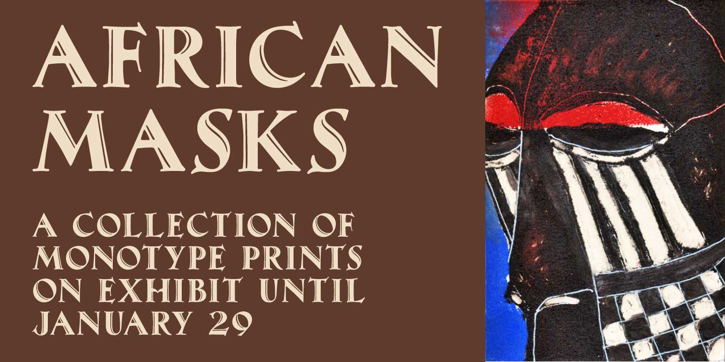 Click image to enlarge and for more information. Font poster