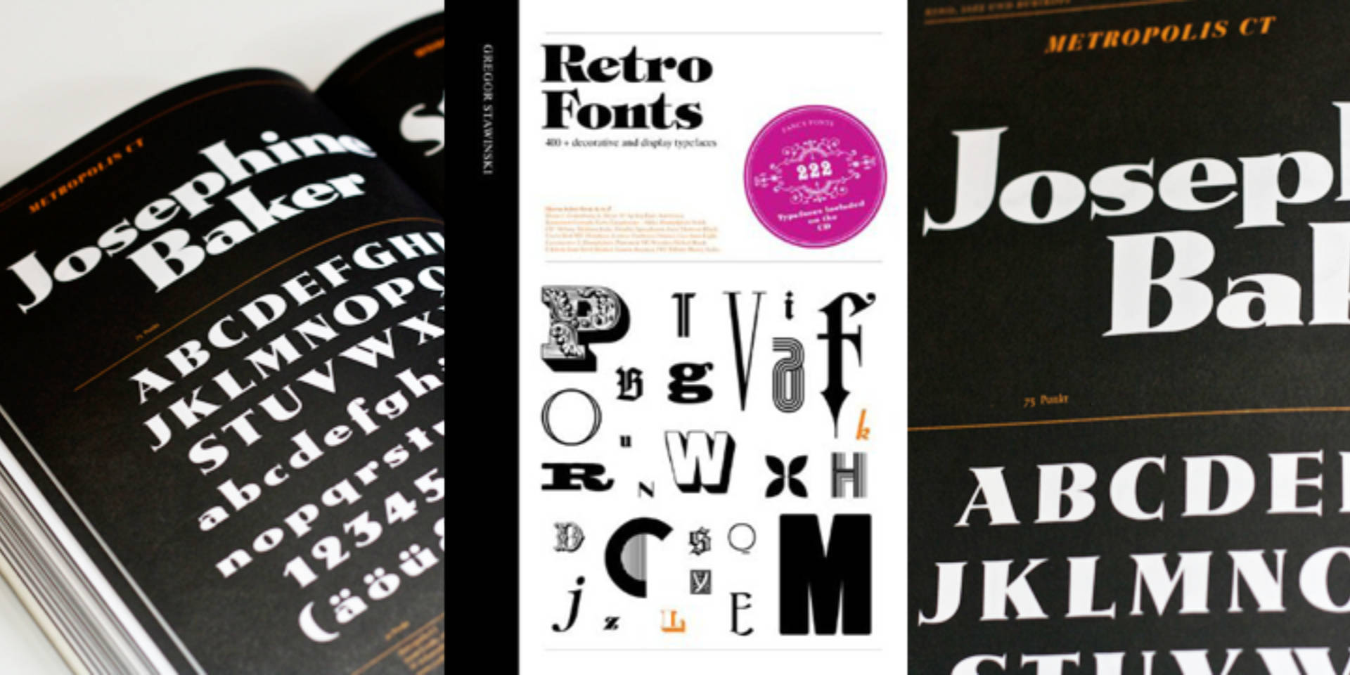 Click image to enlarge and for more information. Font poster