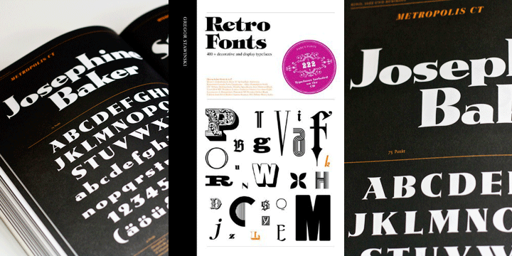 Click image to enlarge and for more information. Font poster