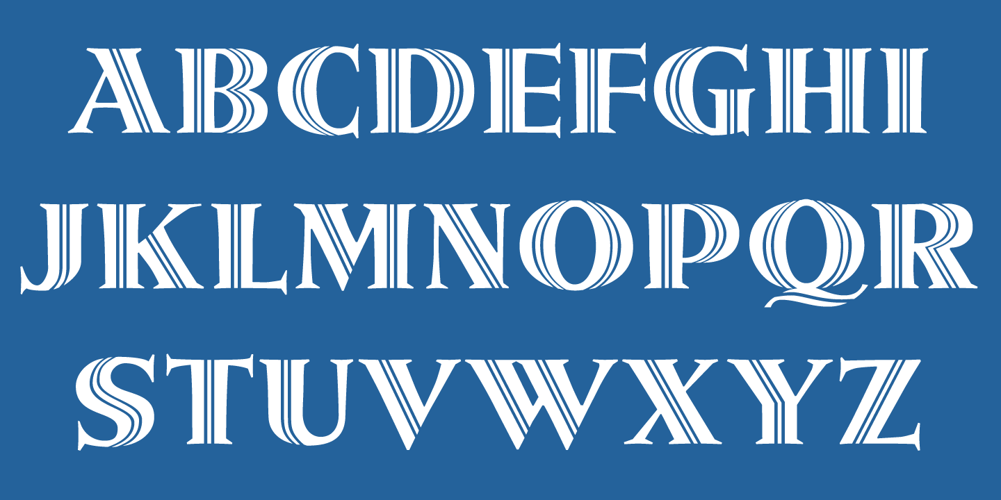 font poster