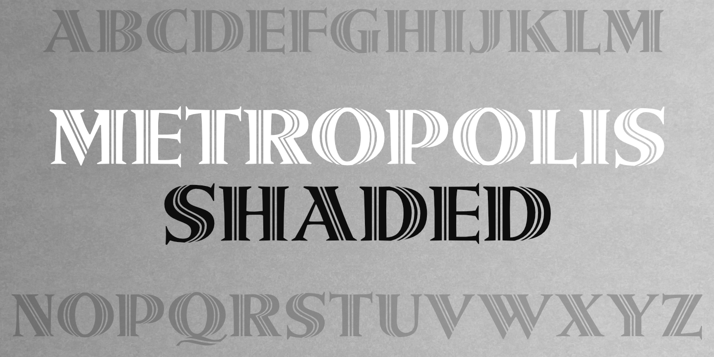 Font poster