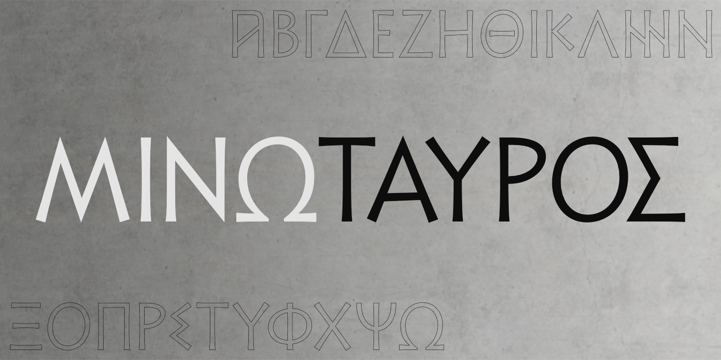 Fontname poster