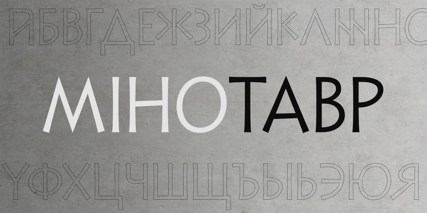 Font poster