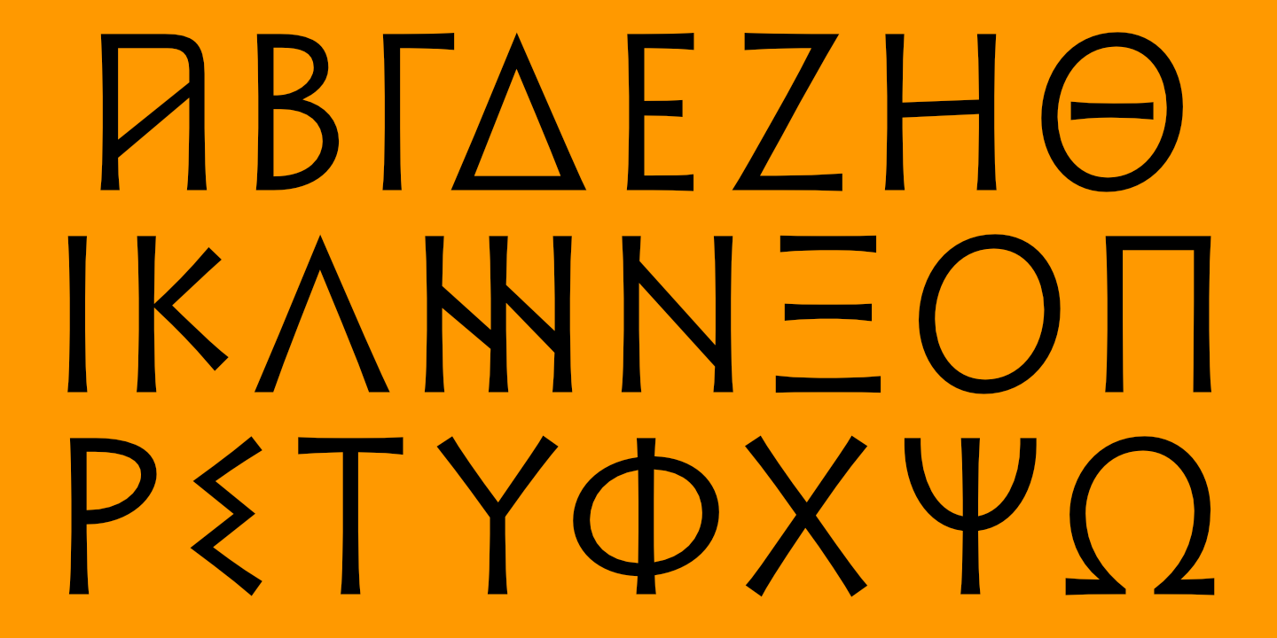 Greek Alphabet