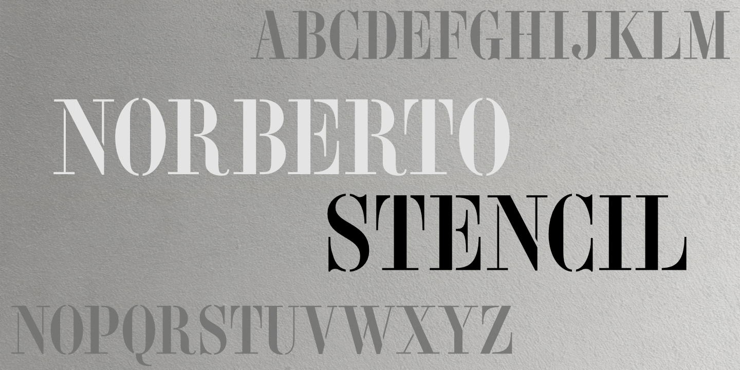 fontname poster