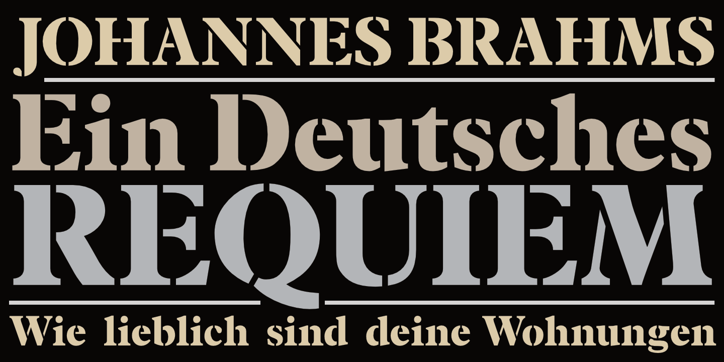 Click image to enlarge and for more information. Font poster