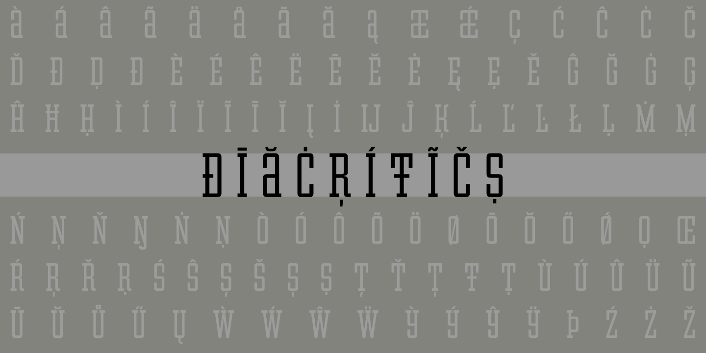 Diacritics