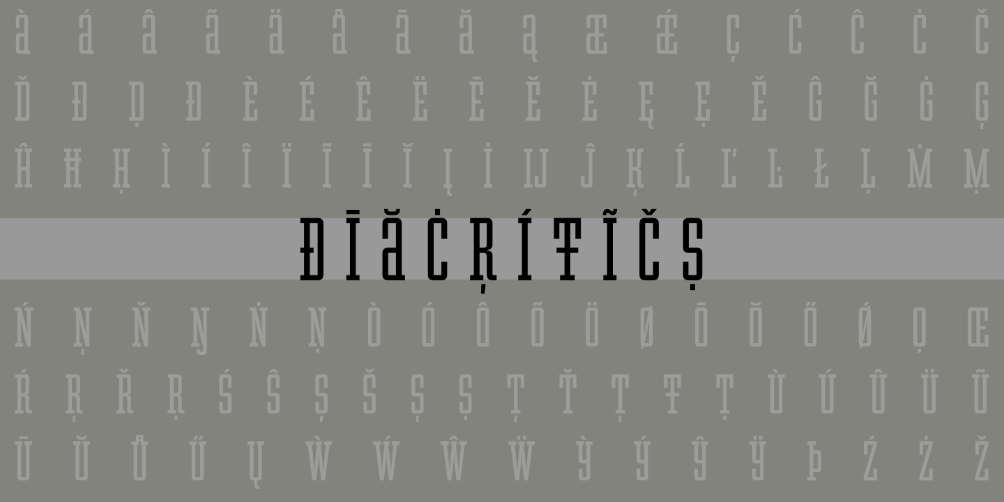 Diacritics