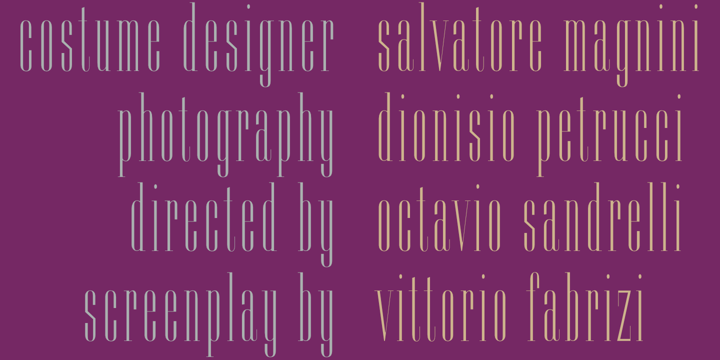 font poster