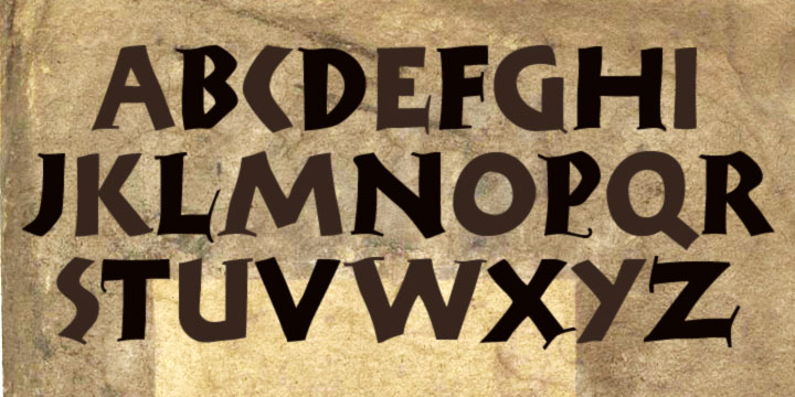 Font poster