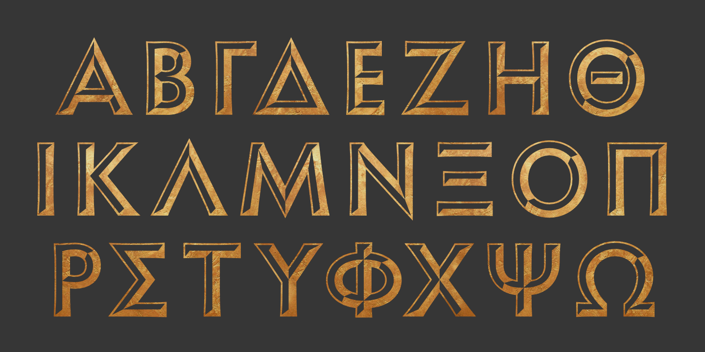 Font poster