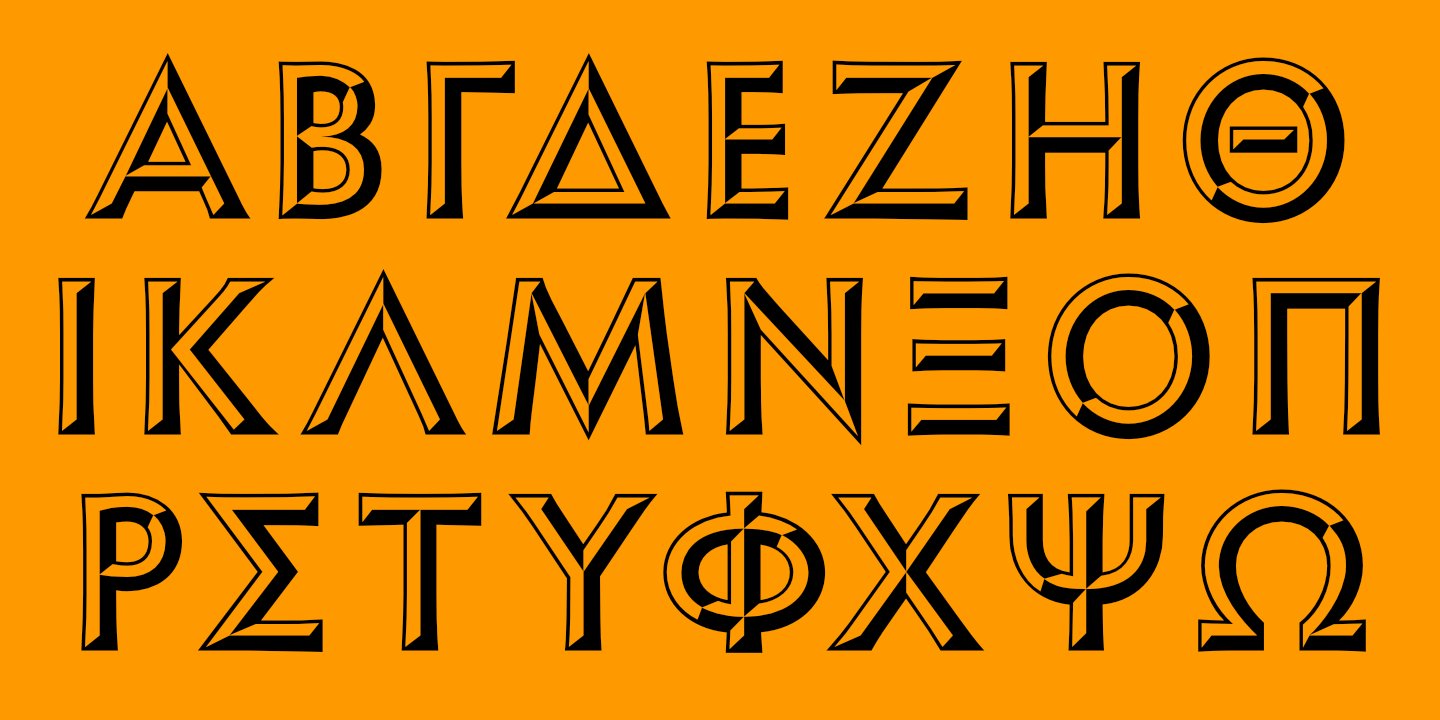 Greek Alphabet