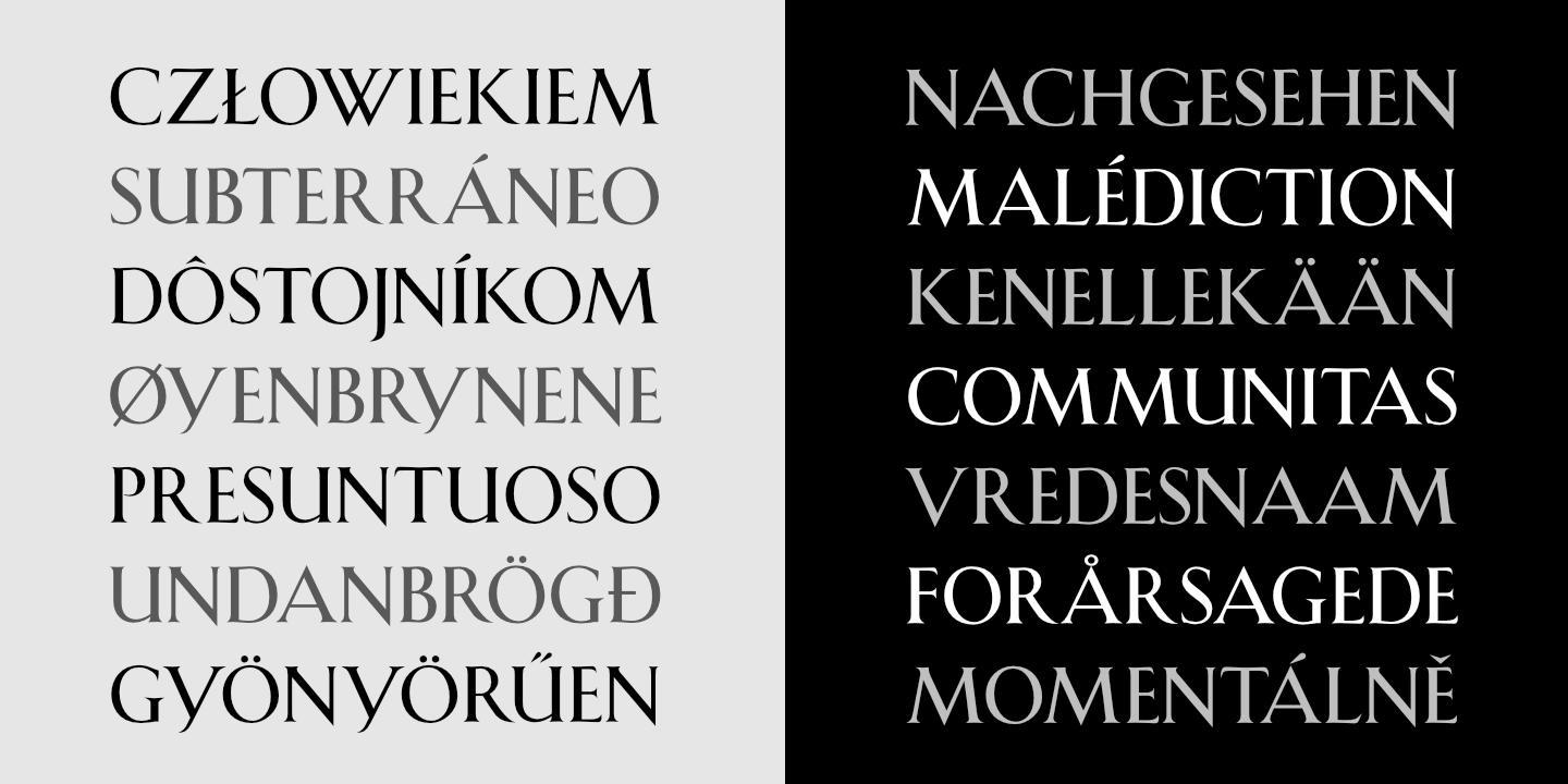 Stacked text