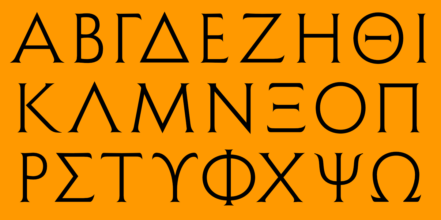 Greek Alphabet